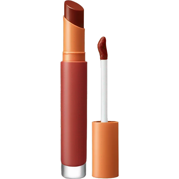 Cinnamon lip tint emoji