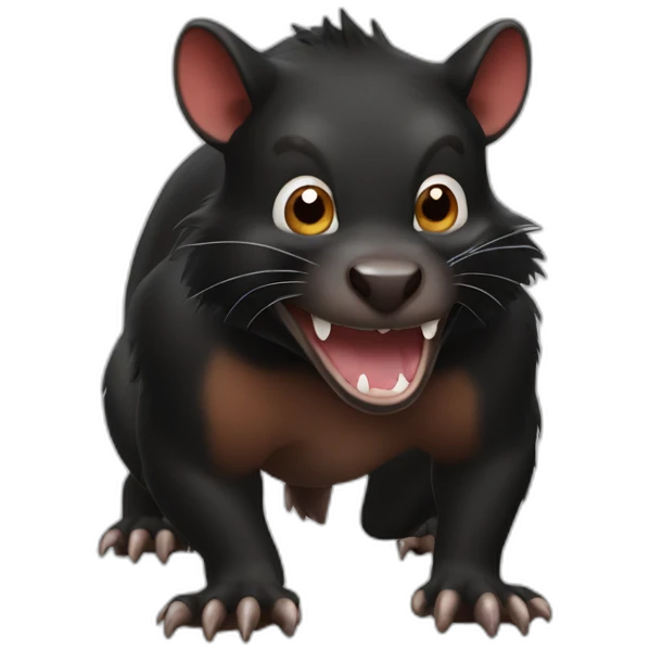 Tasmanian devil emoji