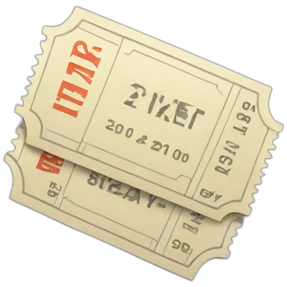 tickets emoji