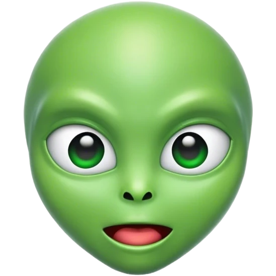 alien speaking emoji emoji