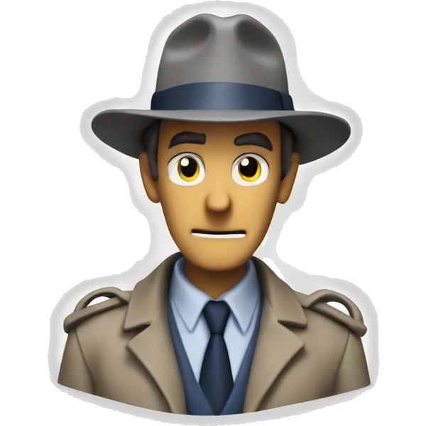 Inspector gadget when his message blows up emoji
