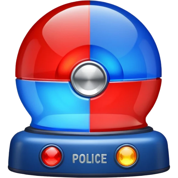 Police Lights emoji