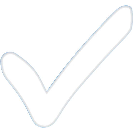 ✅ med blå bakgrunn emoji