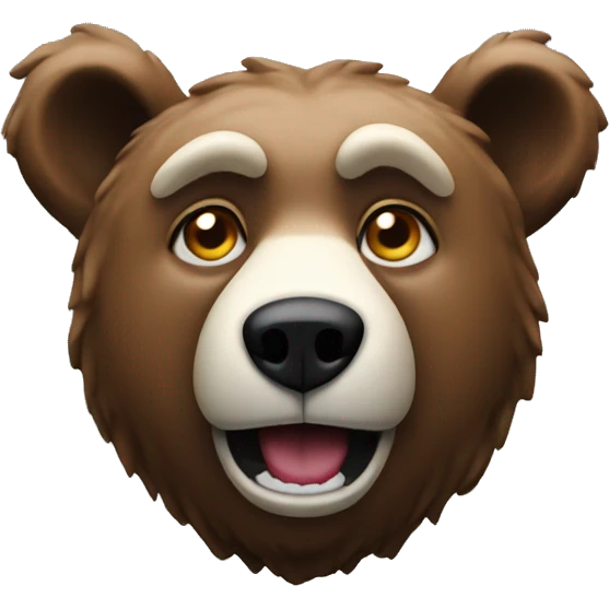 Cocaine bear emoji