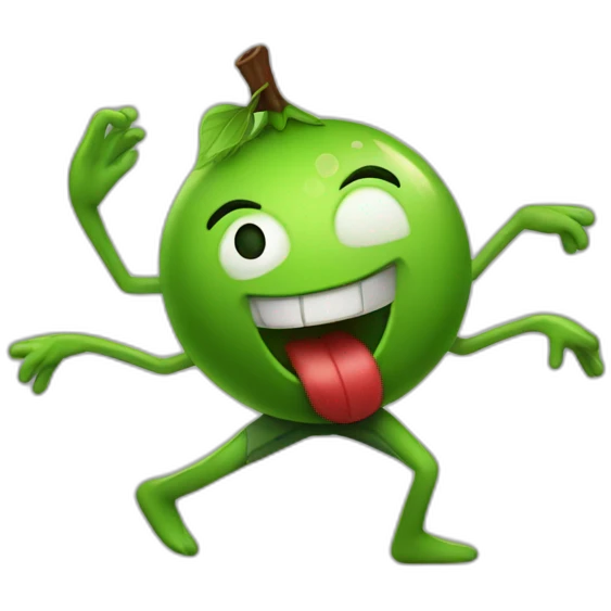 Un poison qui danse la bamba emoji