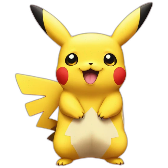 pikachu coeur emoji