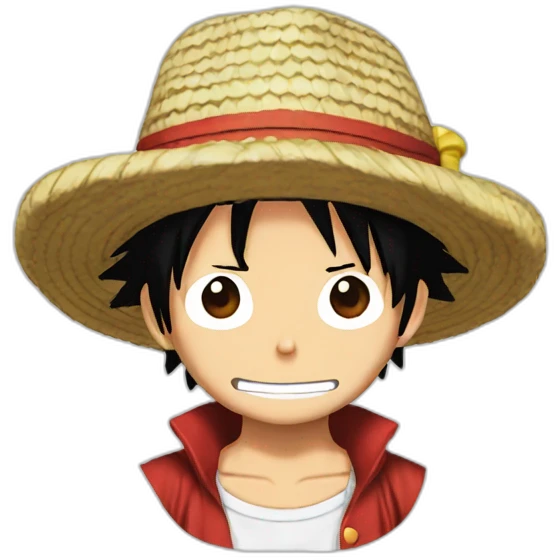 Luffy one piece emoji
