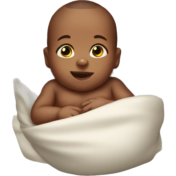 A newborn baby boy  emoji