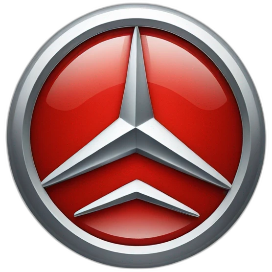Mercedes benz red logo emoji