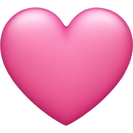 pink heart emoji