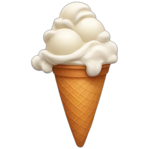Ice cream so good emoji