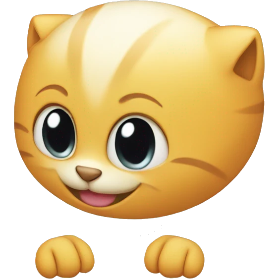 happy cat meme pointing smile emoji