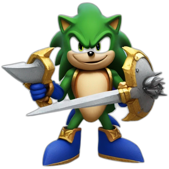 Sonic the hedgehog Warhammer emoji