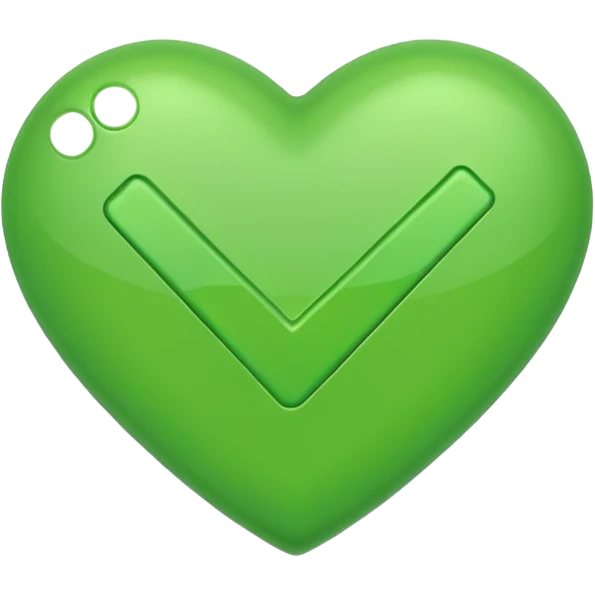 A green checkmark emoji