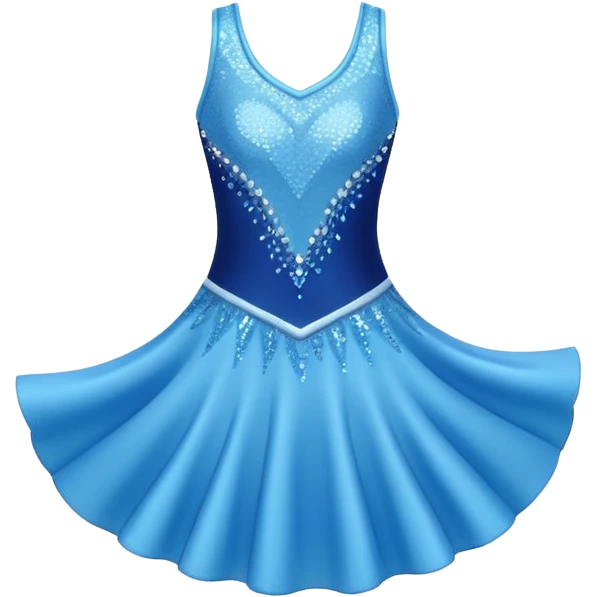 ice skating dress emoji