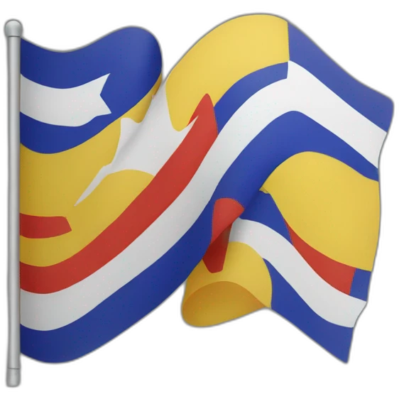 non binaire drapeau emoji