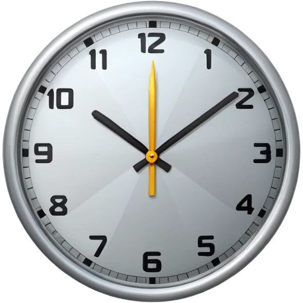 An emoji with a clock emoji