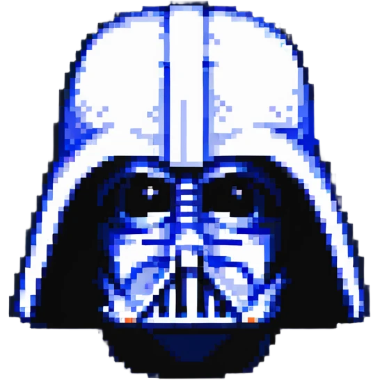 Darth Vader classic helmet emoji