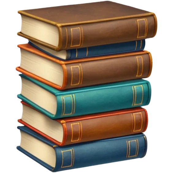 stack of books emoji