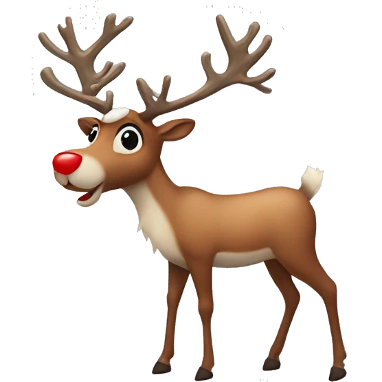 Reindeer Christmas  emoji
