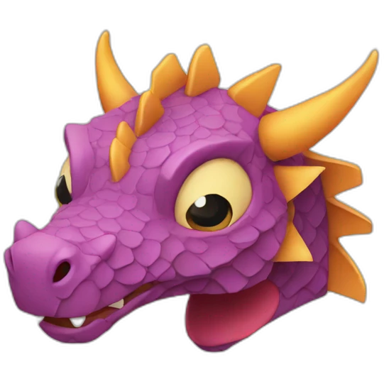 dragon cute GEOMETRISSIMO emoji