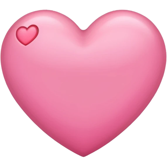 pink heart, no details emoji