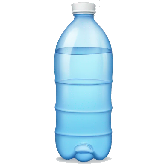 Bottle of water emoji