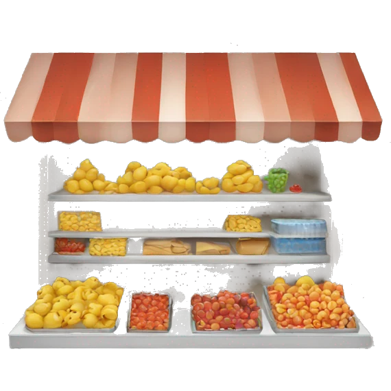 Shoping stall emoji