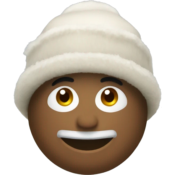 hat winter emoji