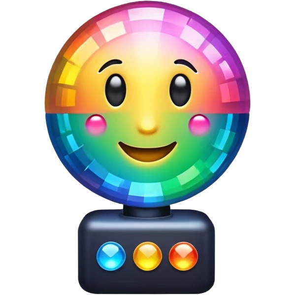 disco lights emoji