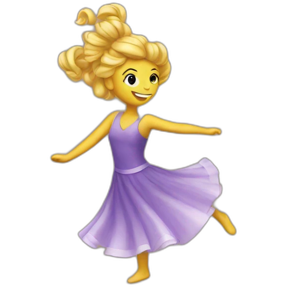Twirling emoji