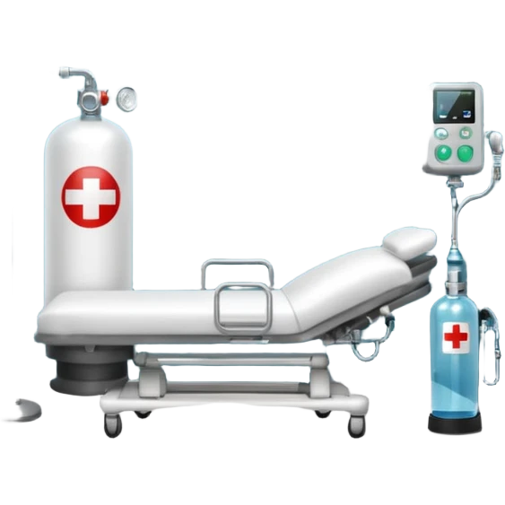 oxygen tank hospital emoji