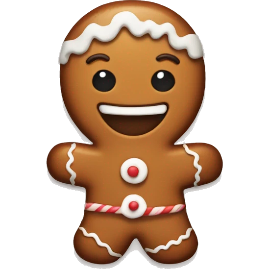 gingerbread emoji