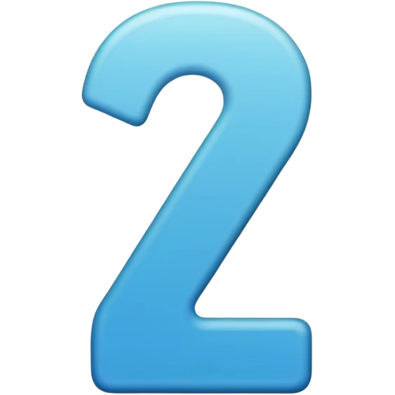 Иконка цифра 1 emoji