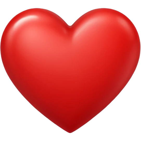 A red heart with the letter "J" in it emoji