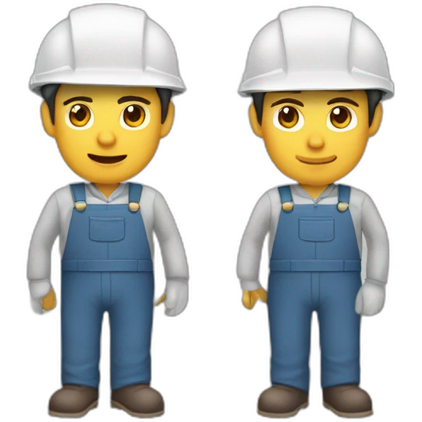 Chico ingeniera de montes piel clara emoji