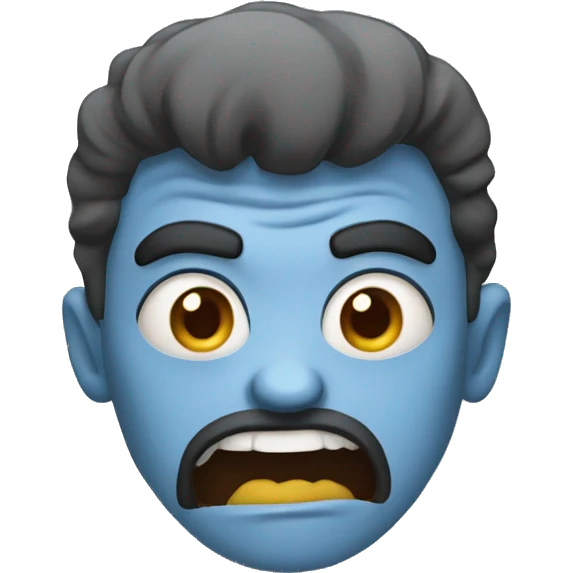 mad person emoji