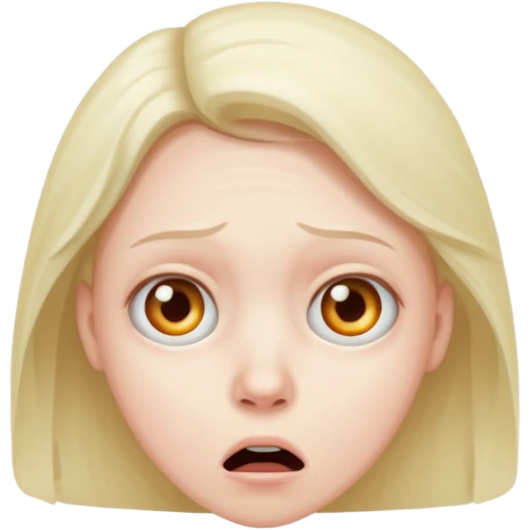 "Fear is quieter" emoji