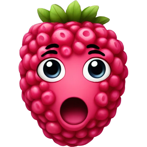 Rasberry emoji