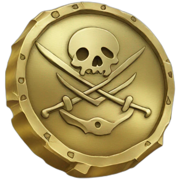 pirate coin emoji