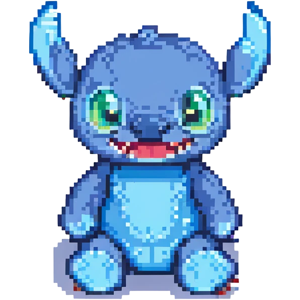 A stitch emoji