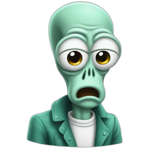 Squidward emoji