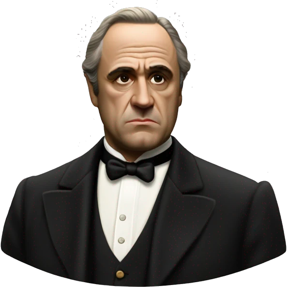 Vito Corleone shows class emoji