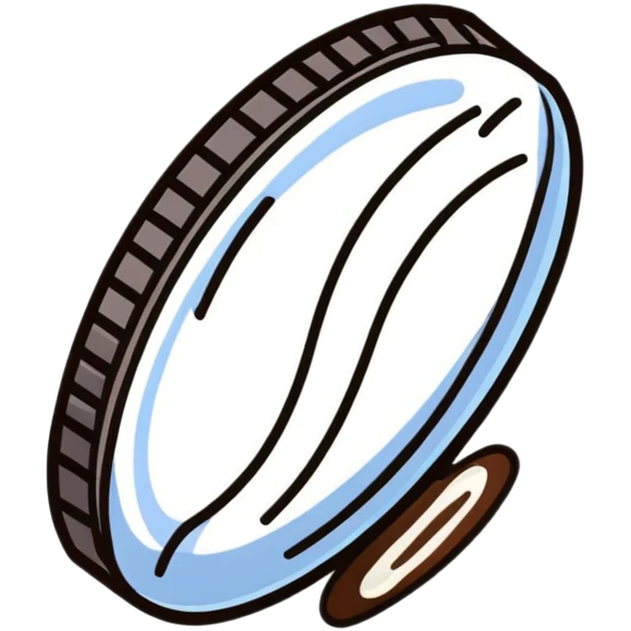 Oreo cookie emoji