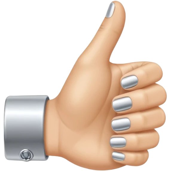 thumb up, ring on the ring finger emoji