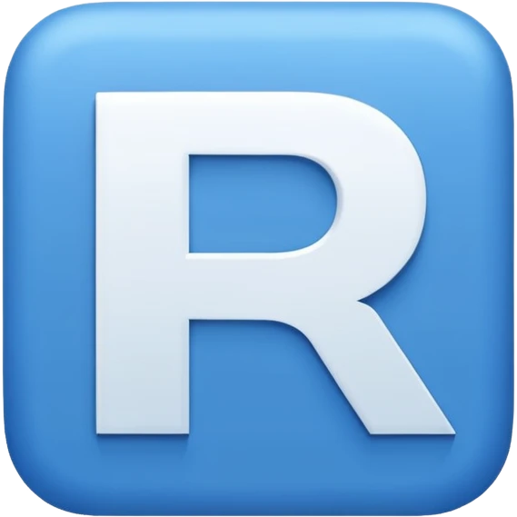 blue square with white letters "HIS" inside emoji