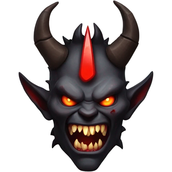 Killer demon emoji