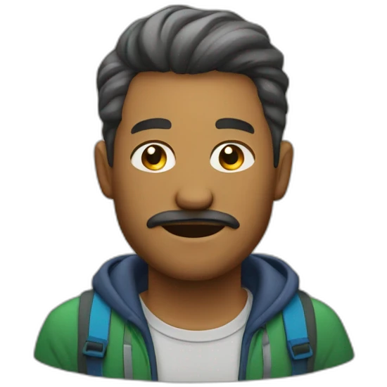 Homem barrigudo emoji