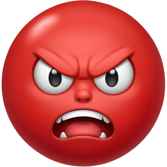 gum adel angry mad and red emoji