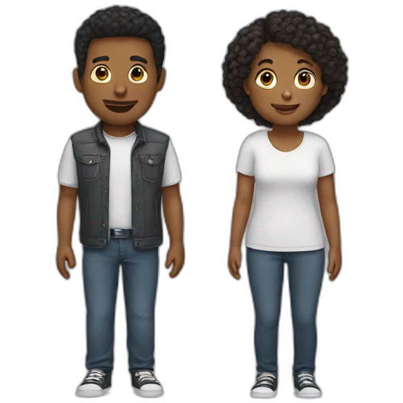 2 people emoji